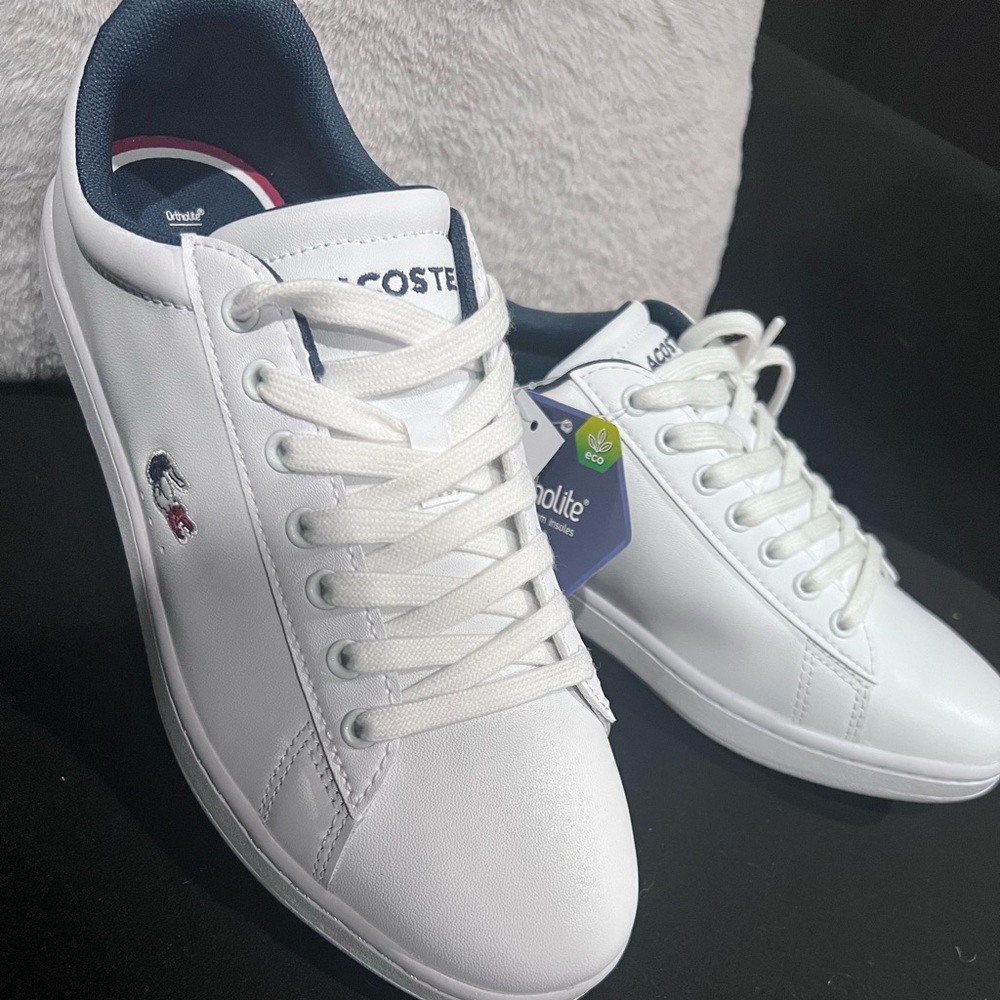 Brand with with tags Lacoste shoes